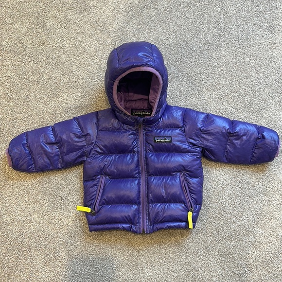Patagonia Baby Hi-Loft Down Sweater Hoody - Picture 1 of 6